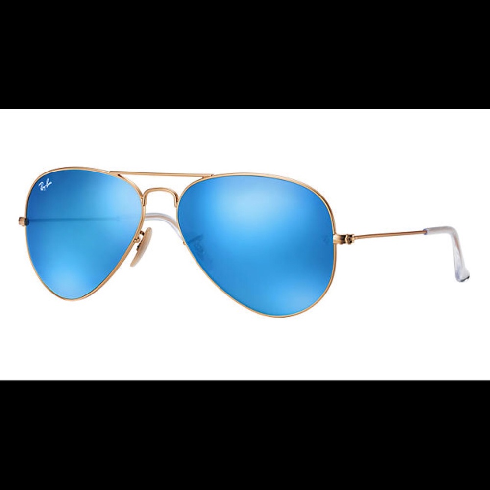 Ray ban blue mirror sunglasses